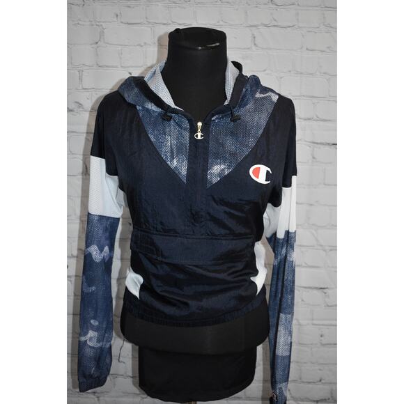 Champion Tracksuit Womens Jacket Size Small Pants Windbreaker Gym Workout NEW - Picture 1 of 12